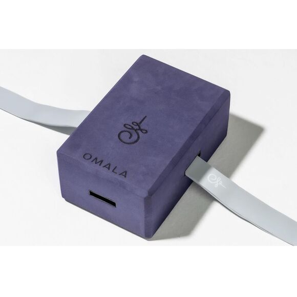 2 Sets Omala Black and Bands Yoga Set Block, Strap, Band & Pendant - Picture 9 of 9